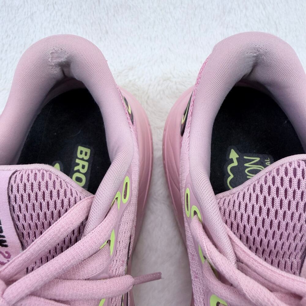 Brooks Glycerin 21 Womens Pink Running Shoes Size 6.5 Cushioned Athletic Shoe US - Picture 9 of 10